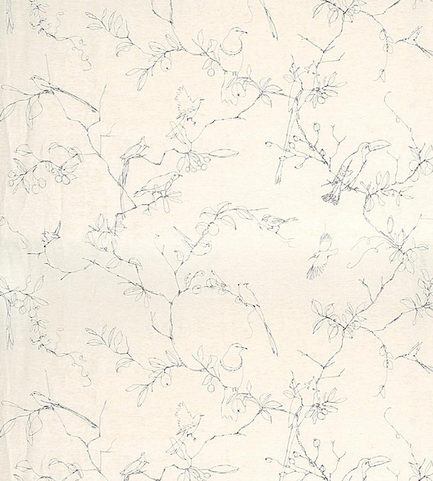 Christian Fischbacher Melopee Sparrow Fabric CH 08074138