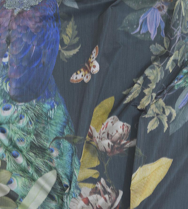 Christian Fischbacher Peacock Society Peacock Fabric CH 08094508