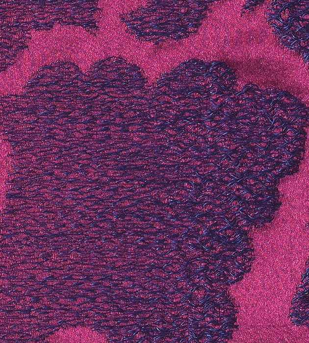 Christian Fischbacher Palazzo Fuchsia Fabric Sample CH 08124418