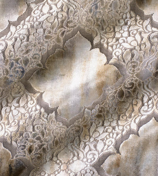 Christian Fischbacher Regale Smoke Fabric CH 09050659