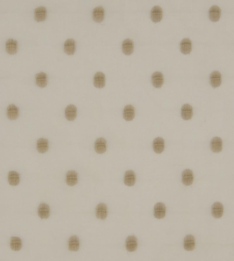 Christian Fischbacher Solar Eclipse Tan Fabric Sample CH 09174459