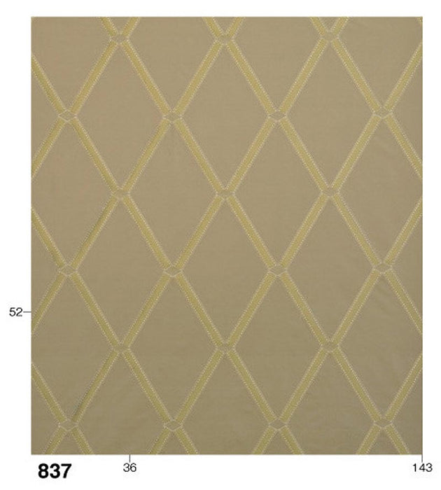 Christian Fischbacher Rhombus Wine Fabric Sample CH 08084288