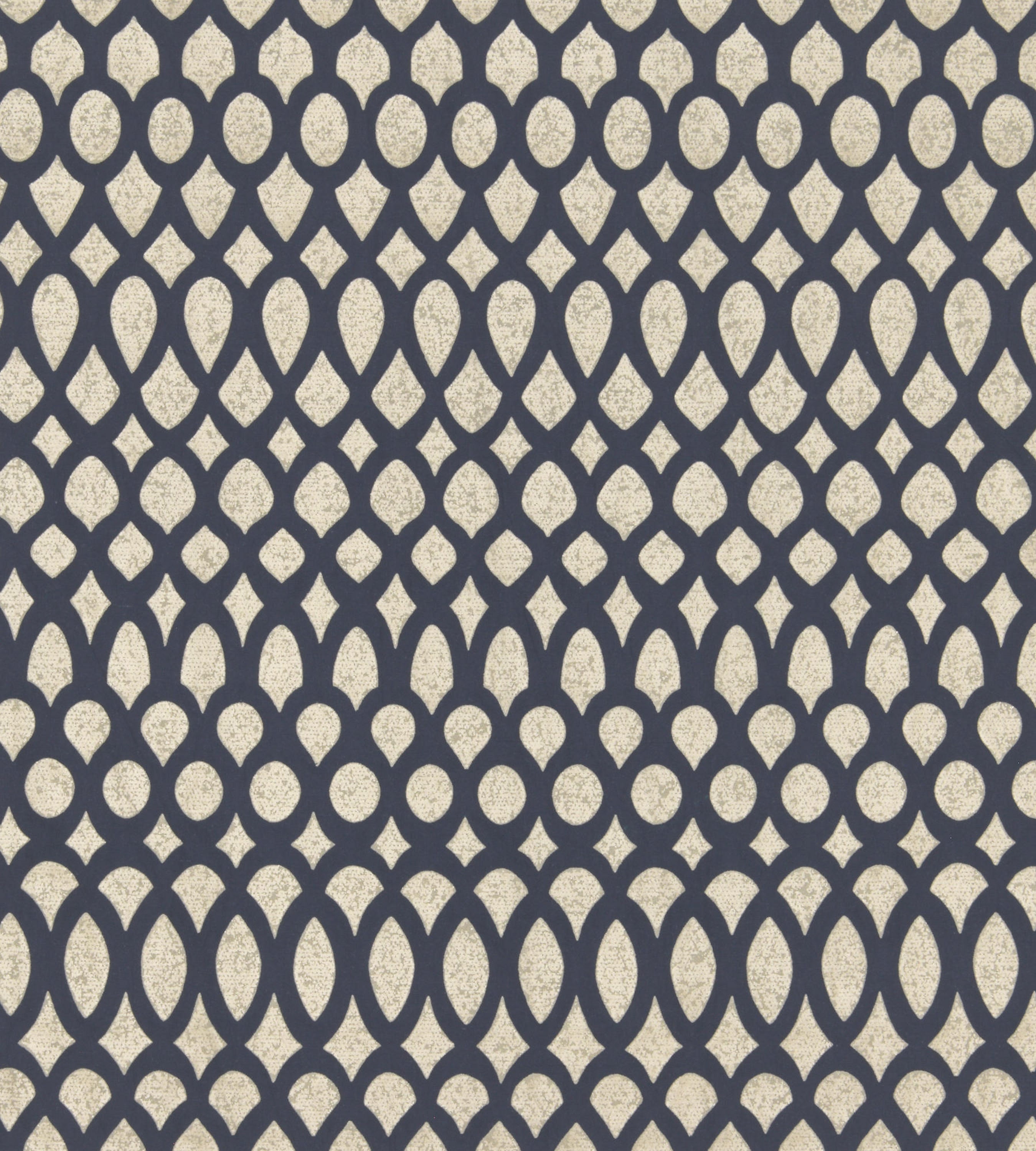 Christian Fischbacher Indorato Royal Fabric Sample CH 01014361