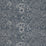 Christian Fischbacher Etude Prussian Blue Fabric Sample CH 02054522