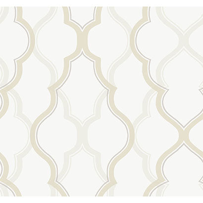 York Double Damask Cream Wallpaper CI2392