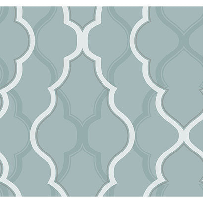 York Double Damask Teal Wallpaper CI2394