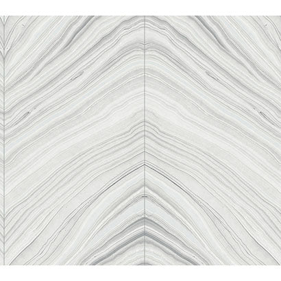 York Onyx Strata Grey Wallpaper CI2414