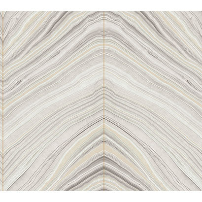 York Onyx Strata Beige Wallpaper CI2415