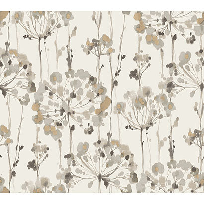 York Flourish Beige Wallpaper CI2425