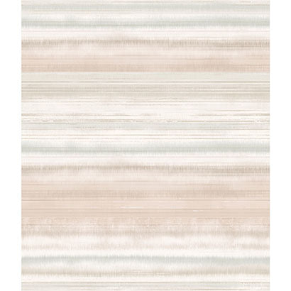 York Fleeting Horizon Stripe Pink & Beige Wallpaper CL2508