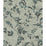 York Vine Silhouette Black & Green Wallpaper CL2534