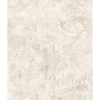 York Entablature Scroll Cream Wallpaper CL2589