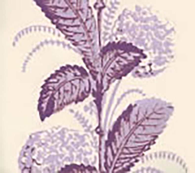 Quadrille Climbing Hydrangea Lilac Wallpaper Sample 303309WP