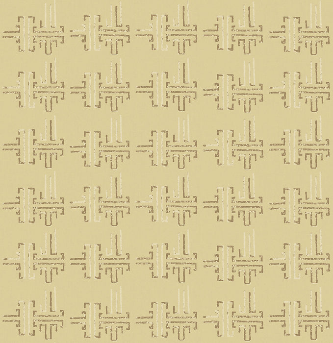 Colony Ginkgo Coordinato Beige Dorato Wallpaper Sample CL 0002WP36413