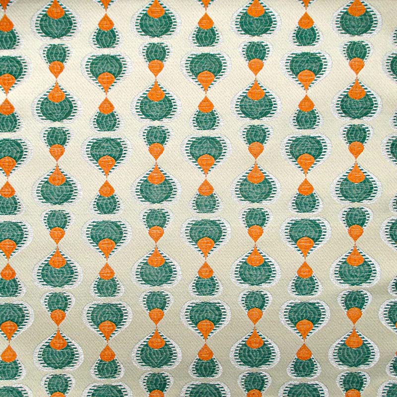 Colony Clessidre Arancio Fabric Sample CL 000336449