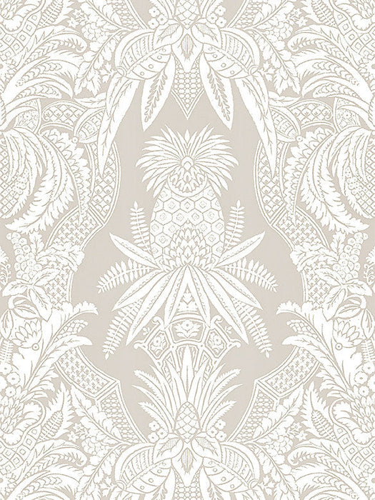 Colony East India Bianco / Beige Wallpaper Sample CL 0003WP16482