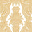 Colony East India Bianco / Oro Wallpaper Sample CL 0004WP16482