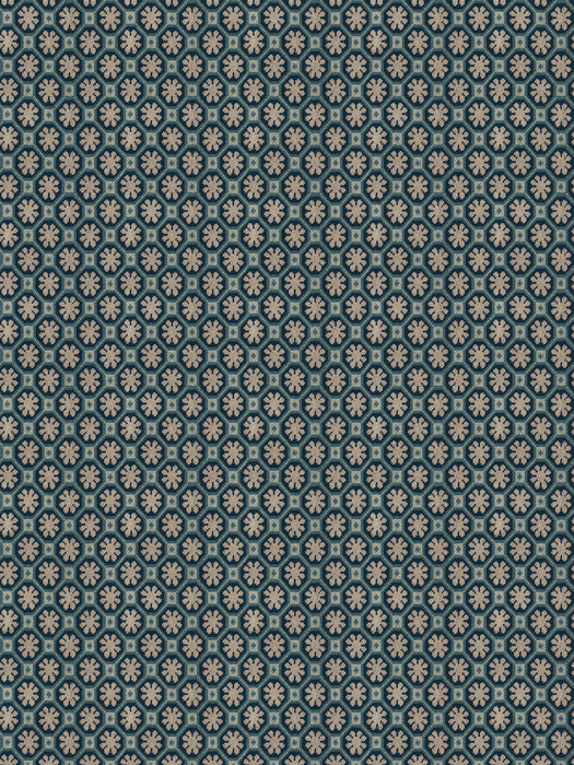 Colony Xi an  Bleu Pekin Wallpaper Sample CL 0007WP26579