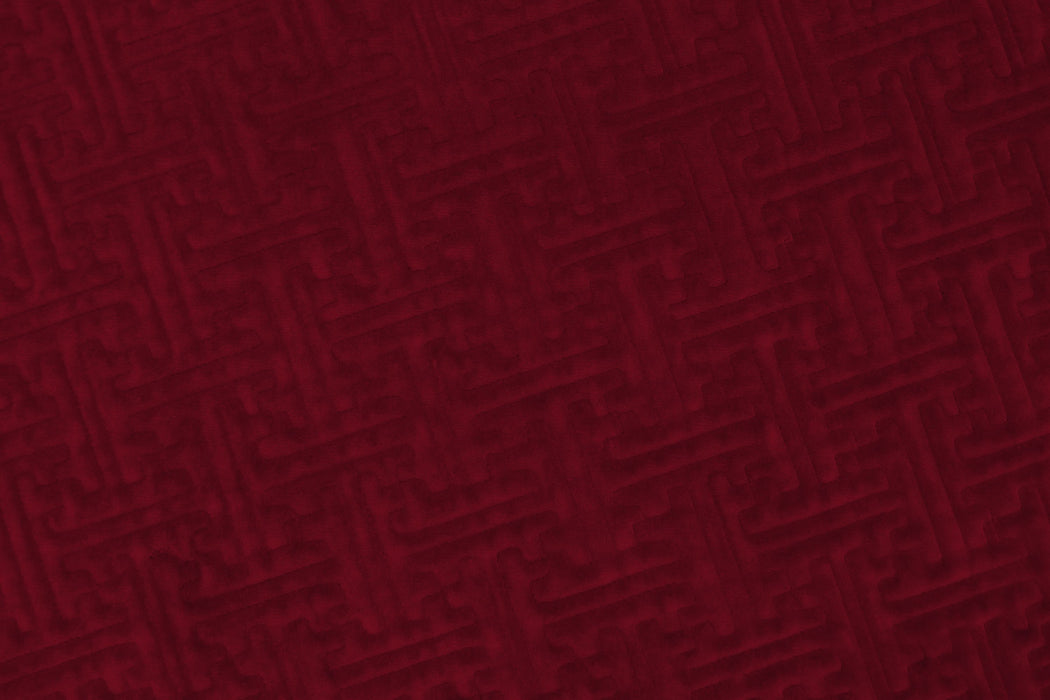 Colony Argo Quilted Rosso Fabric Sample CL 001036432A