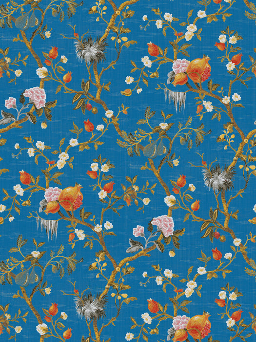 Colony Melograno  Blu Di Prussia Wallpaper CL 0010WP26464