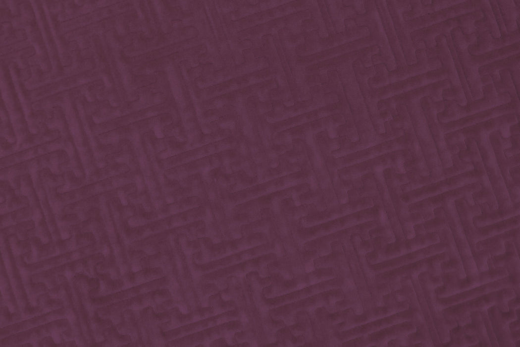 Colony Argo Quilted Fucsia Fabric Sample CL 003936432A