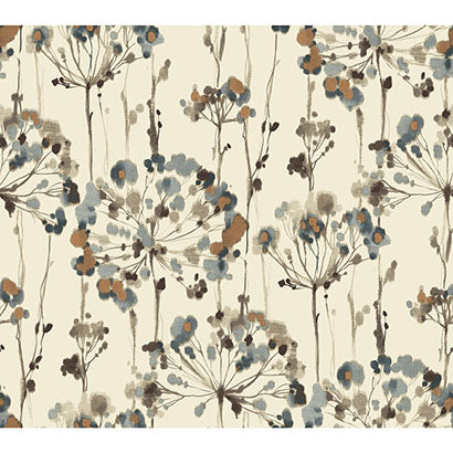 York Flourish Teal Wallpaper CN2100