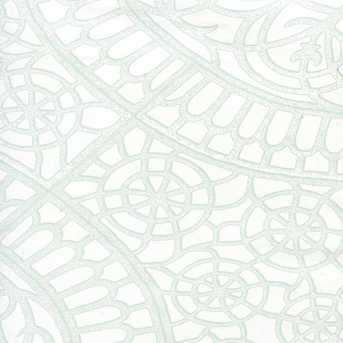 Cloth & Paper Camelot Pale Green Wallpaper Sample CP1030W-02