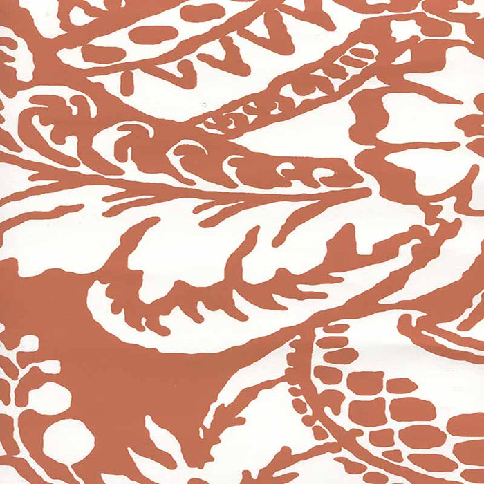 Cloth & Paper Antoinette Burnt Orange Wallpaper CP1040W-04