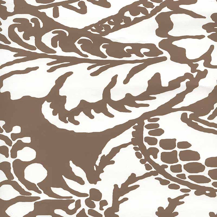 Cloth & Paper Antoinette Cognac Wallpaper Sample CP1040W-06