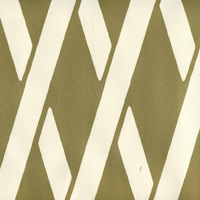 Cloth & Paper Montecito Bamboo Gold Metallic Wallpaper Sample CP1050W-04