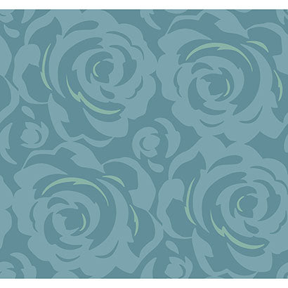 York Lavish Teal Wallpaper CP1245