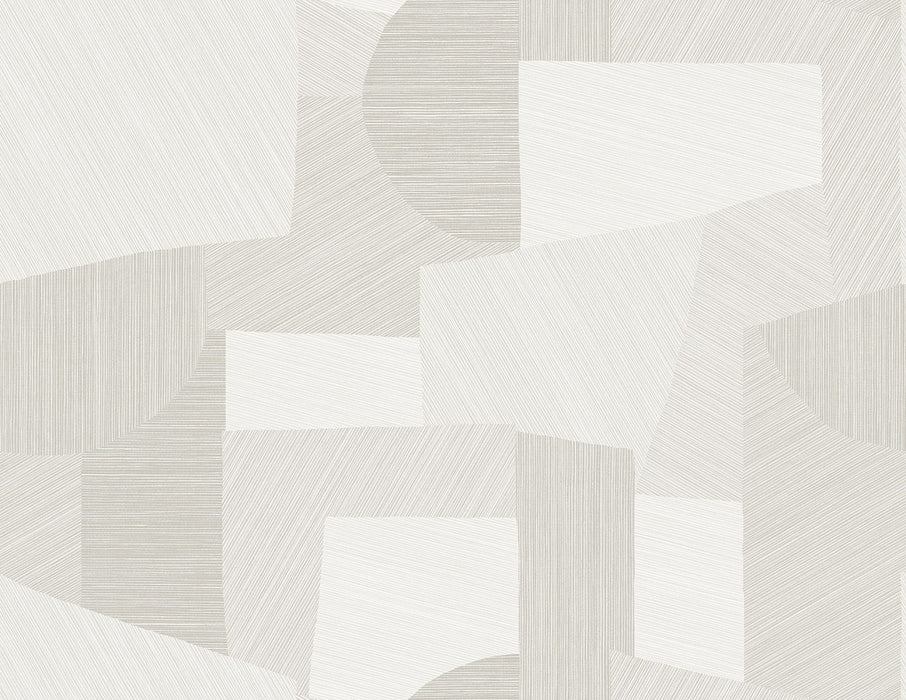 Seabrook Designs Lahti Cappuccino Wallpaper Sample CP91005