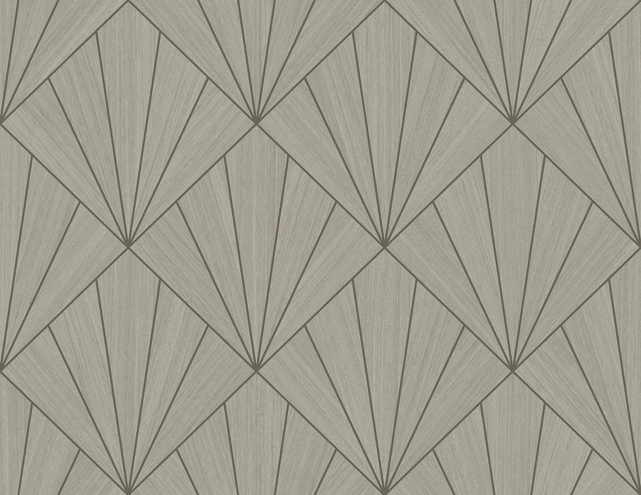 Seabrook Designs Mikkeli Sand Wallpaper Sample CP91305