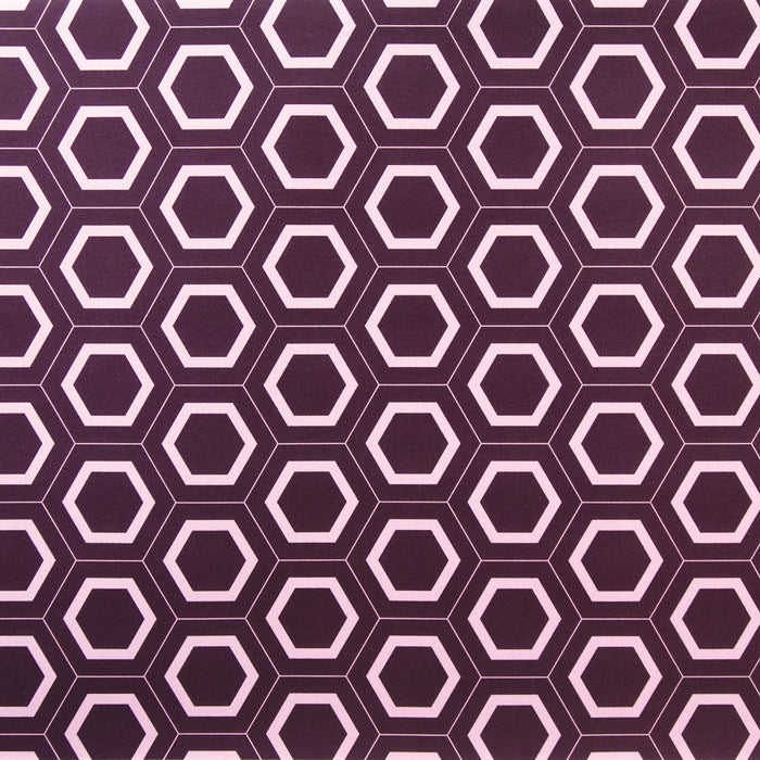 Maya Romanoff Levante Curie Aubergine Wallpaper Sample MR-LV-5407