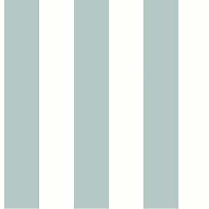 York Awning Stripe Light Grey Wallpaper CV4444