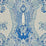 Braquenie La Valette Bleu Wallpaper BP335001