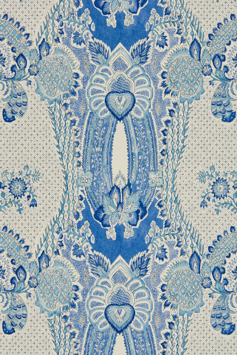 Braquenie La Valette Bleu Wallpaper Sample BP335001