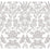 York Botanical Damask Grey Sample CY1582