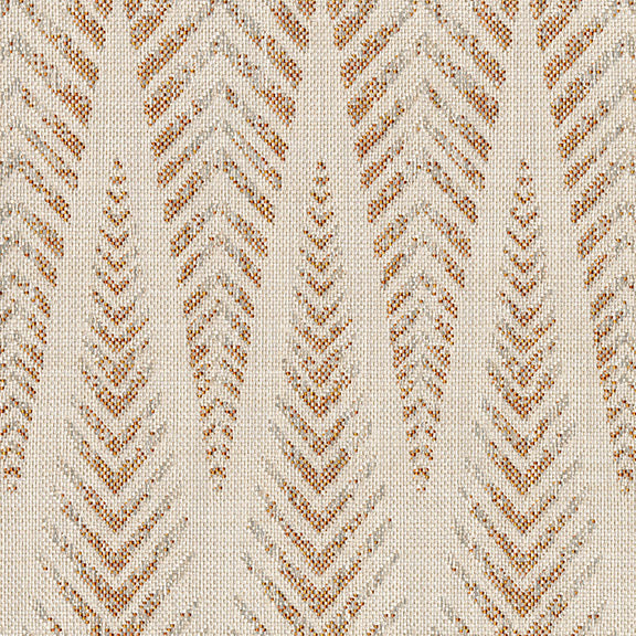 Brentano Calathea Red Fox Fabric Sample 8352-05