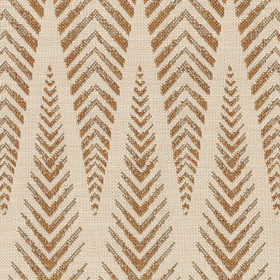 Brentano Calathea Amaretto Sour Fabric Sample 8352-07