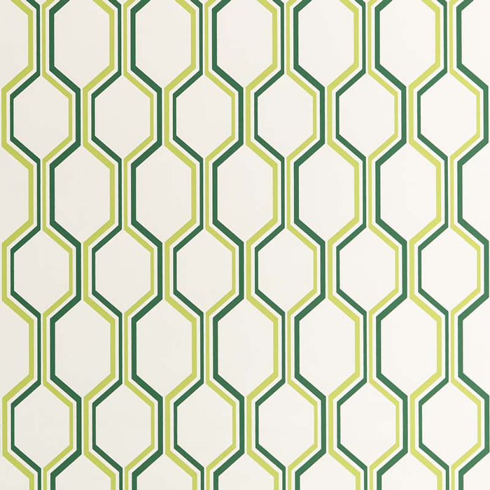 Quadrille Camino Wallpaper Cactus / Green Wallpaper 303840W-12AWP