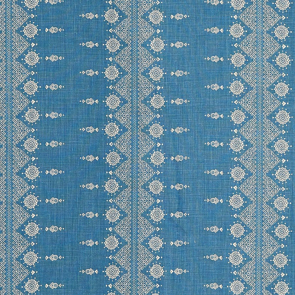 Peter Dunham Carmania Indigo Fabric Sample 111CRM10