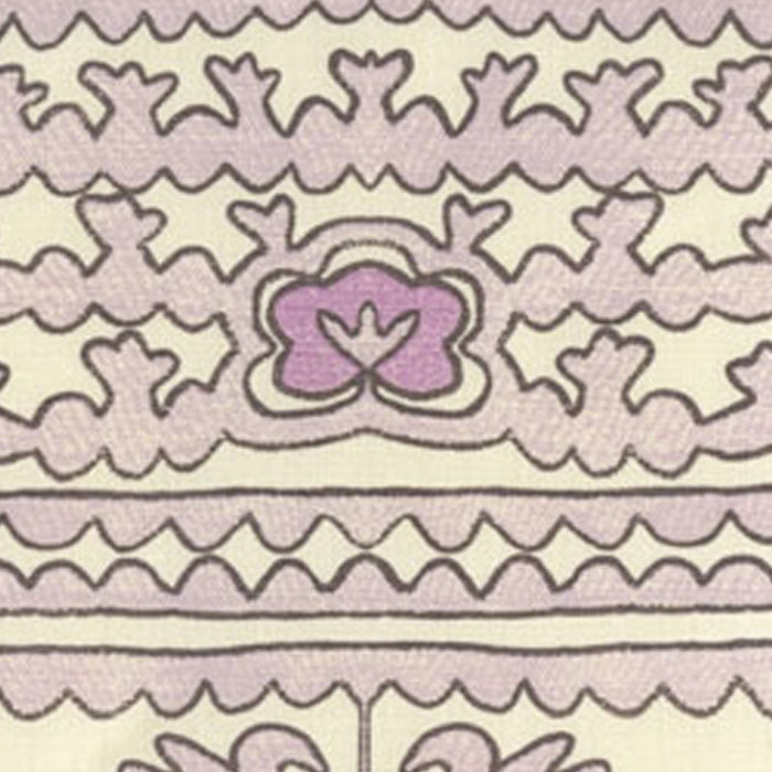 Home Couture Clementine Lilac Purple Brown Fabric Sample HC1990-03