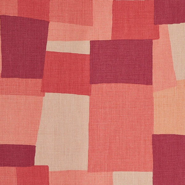 Peter Dunham Collage Coral/Pink Fabric Sample 111CAG04