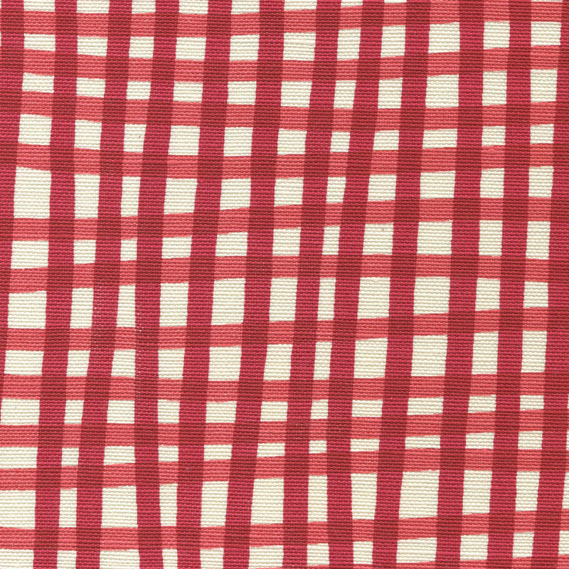 Alan Campbell Country Check Light Red Fabric AC105-8LC