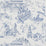 Pierre Frey Le Printemps Du Mekong Bleu Wallpaper Sample FP581001