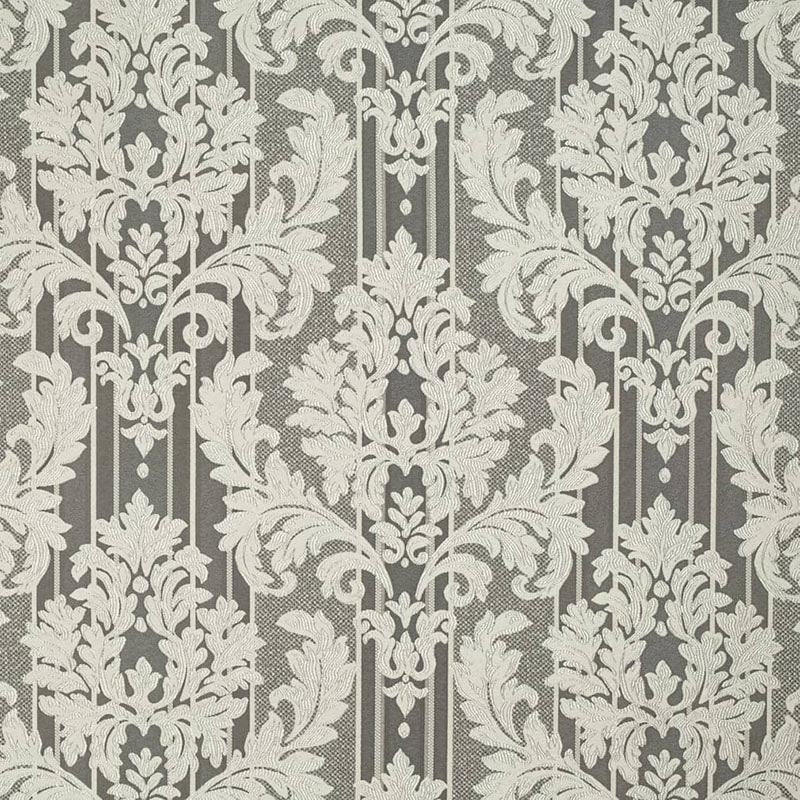 Charlotte Pewter Palisade Fabric D3270