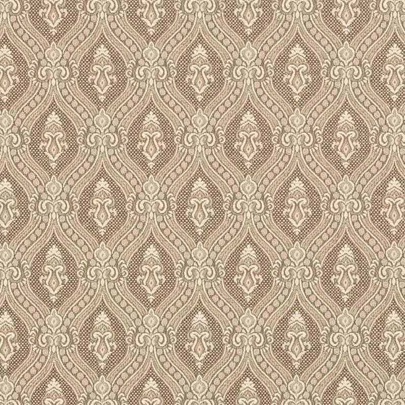 Charlotte Beige Ornate Fabric Sample D3284