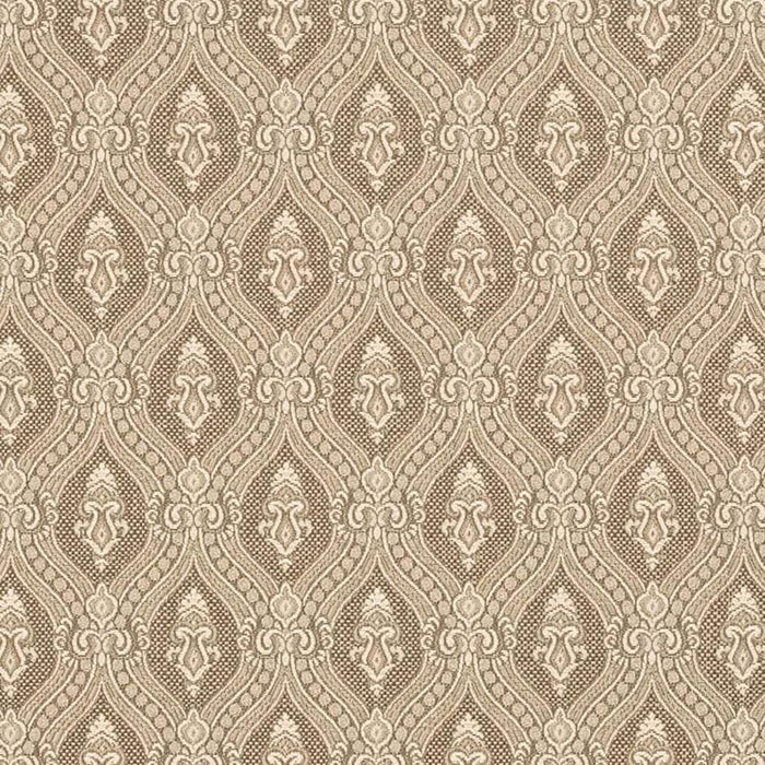 Charlotte Beige Ornate Fabric Sample D3284