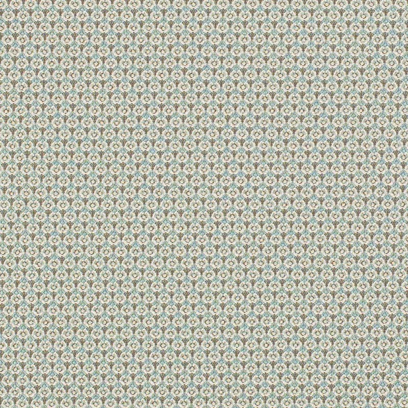 Charlotte Aqua Petite Fabric Sample D3292